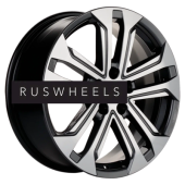 Диски Khomen Wheels 7x18/5x114,3 ET40 D64,1 KHW1803 (Haval F7/F7x) Gray-FP