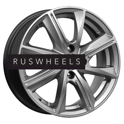 Диски КИК 6x15/4x100 ET35 D67,1 Арнар (КС890) Дарк платинум