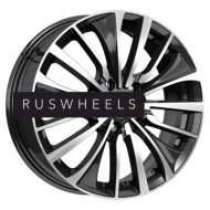 Диски КИК 6,5x17/5x108 ET45 D67,1 Flanker (КС751) Алмаз черный