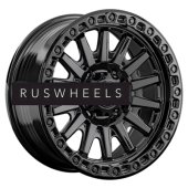 Диски LS FlowForming 9x18/5x150 ET25 D110,1 RC90 BK (конус, Колпак+лого)