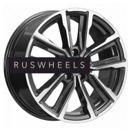 Диски КИК 7,5x17/5x114,3 ET45 D60,1 Лацио (КС964) Алмаз черный