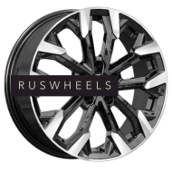 Диски КИК 6,5x17/5x114,3 ET50 D67,1 Морейн (КС1046) Алмаз черный