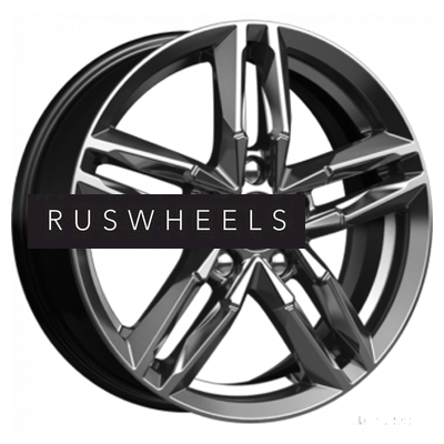 Диски КИК 6x16/5x108 ET45 D67,1 Sayan (КС731) Дарк платинум Диски КИК 6x16/5x108 ET45 D67,1 Sayan (КС731) Дарк платинум