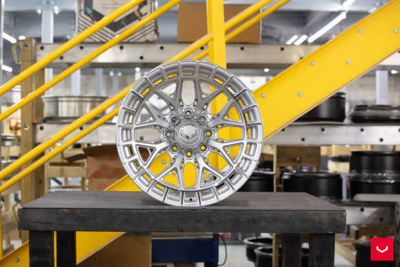 Диски Vossen HFX-1 22x10, Цвет: Silver Polihed (8 болтов)