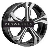 Диски Replay 7x18/5x114,3 ET40 D66,1 NS289 BKF (конус, C570)