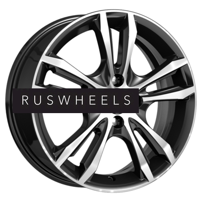 Диски КИК 6x16/4x100 ET37 D60,1 Samara-оригинал (КС866) Алмаз черный SK Диски КИК 6x16/4x100 ET37 D60,1 Samara-оригинал (КС866) Алмаз черный SK