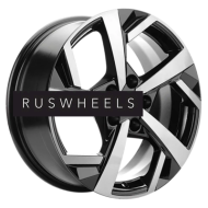 Диски Khomen Wheels 7x17/5x114,3 ET48,5 D67,1 KHW1712 (Sportage) Black-FP Диски Khomen Wheels 7x17/5x114,3 ET48,5 D67,1 KHW1712 (Sportage) Black-FP