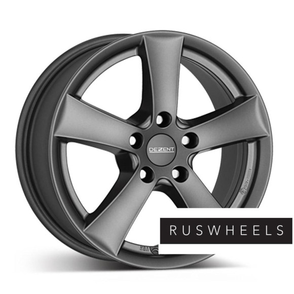 Диски Dezent R17 / 7.5J PCD 5x120 ЕТ 32 ЦО 72.6 TX graphite