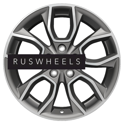 Диски Khomen Wheels 7x17/5x114,3 ET45 D67,1 KHW1713 (CX-5/i40/X-Trail) Gray-FP