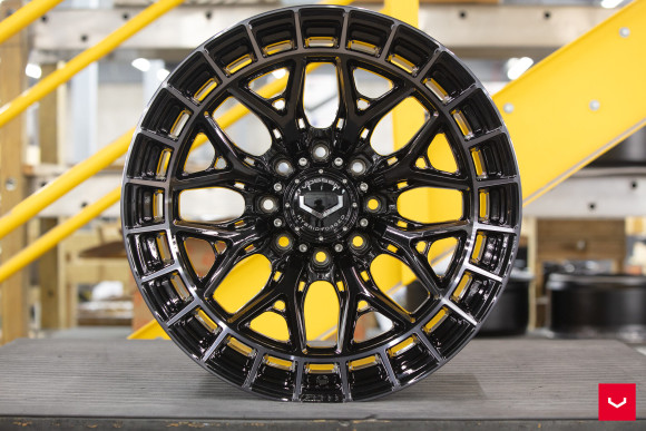 Диски Vossen HFX-1 22x10, Цвет: Tinted Gloss Black (8 болтов)