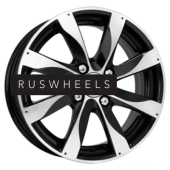 Диски КИК 5,5x14/4x98 ET40 D58,5 Джемини (КС480) Алмаз черный