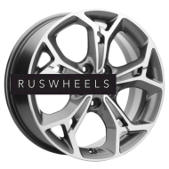Диски Khomen Wheels 7x17/5x110 ET46 D63,3 KHW1702 (Changan CS35/CS35 Pro) Gray-FP