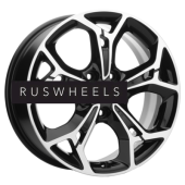 Диски Khomen Wheels 7x17/5x114,3 ET48 D67,1 KHW1702 (Kia K5) Black-FP
