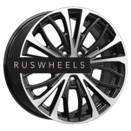 Диски КИК 7,5x17/5x114,3 ET50 D67,1 КС873 Алмаз черный