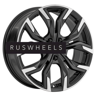 Диски LS FlowForming 7x17/5x120 ET50 D65,1 RC92 BKSF (конус)