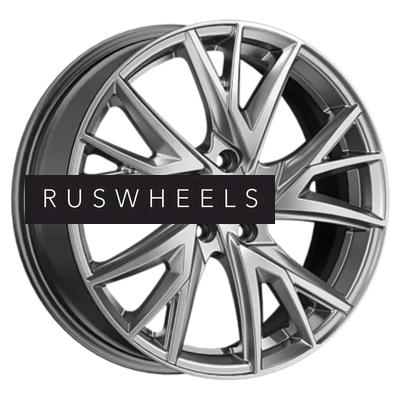 Диски КИК 6,5x18/5x114,3 ET38 D67,1 Кайлас (КС1054) Дарк платинум