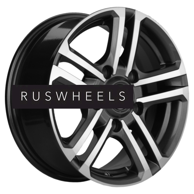 Диски Khomen Wheels 6,5x16/5x139,7 ET35 D98,5 KHW1602 (Niva 4x4 Bronto) Gray-FP