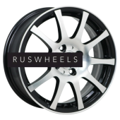 Диски Megami 6x15/5x100 ET38 D57,1 MGM-2 BKF Диски Megami 6x15/5x100 ET38 D57,1 MGM-2 BKF