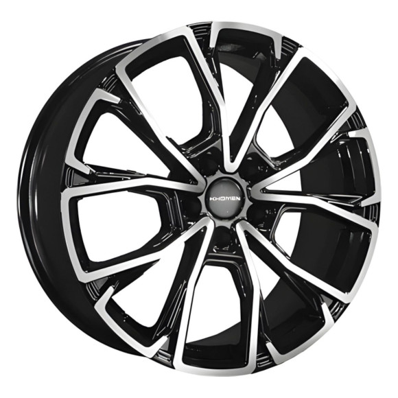 Диски Khomen Wheels 7.5\R19 5*108 ET36 d65.1 Black-FP