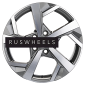 Диски Khomen Wheels 7x17/5x114,3 ET40 D66,1 KHW1712 (Qashqai) Gray-FP Диски Khomen Wheels 7x17/5x114,3 ET40 D66,1 KHW1712 (Qashqai) Gray-FP