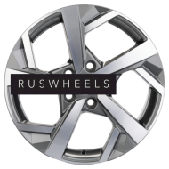 Диски Khomen Wheels 7x17/5x114,3 ET40 D66,1 KHW1712 (Qashqai) Gray-FP