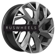 Диски Khomen Wheels 5,5x14/4x100 ET46 D54,1 KHW1402 (Alsvin/Getz/i20) Gray-FP Диски Khomen Wheels 5,5x14/4x100 ET46 D54,1 KHW1402 (Alsvin/Getz/i20) Gray-FP
