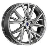 Диски КиК 6.5\R18 5*114.3 ET37 d66.6 Дарк платинум