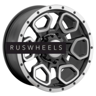 Диски LS 9x17/5x150 ET25 D110,1 1345 MBF (конус, Колпак+лого)