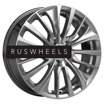 Диски КИК 6,5x17/5x114,3 ET50 D67,1 Flanker (КС1097) Дарк платинум