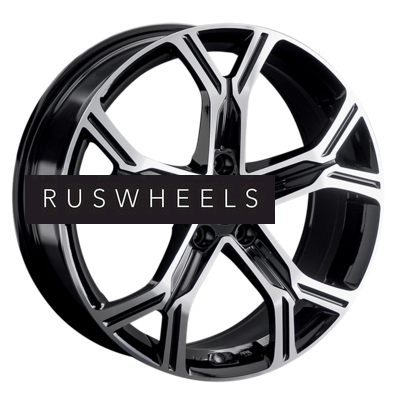 Диски Replay 8x19/5x114,3 ET39 D67,1 GS15 BKF (конус, C570)