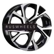 Диски Replay 7x17/5x114,3 ET35 D60,1 LX168 BKF (конус, C570)