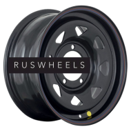 Диски Off-Road Wheels 8x15/5x139,7 ET-25 D110 УАЗ (треуг. мелкий) Черный Диски Off-Road Wheels 8x15/5x139,7 ET-25 D110 УАЗ (треуг. мелкий) Черный