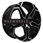 Диски Khomen Wheels 7,5x19/5x108 ET50,5 D63,4 KHW1909 (Volvo XC60) Black-FP