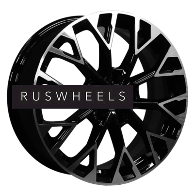 Диски Khomen Wheels 7x17/5x108 ET45 D60,1 KHW1718 (Chery Tiggo 8) Black-FP