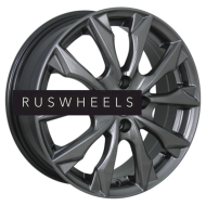 Диски СКАД 6x16/4x100 ET45 D60,1 Нагоя (КЛ312) Графит