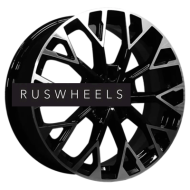 Диски Khomen Wheels 7x17/5x114,3 ET48 D67,1 KHW1718 (K5/Sonata/Tucson/JAC J7) Black-FP