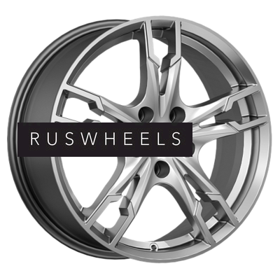 Диски КИК 7x17/5x108 ET50 D63,35 Солар (КС875) Дарк платинум