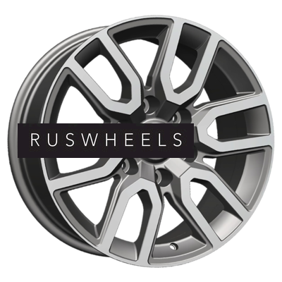 Диски Khomen Wheels 8x17/6x139,7 ET45 D93,1 KHW1723 (Mazda BT50) Gray