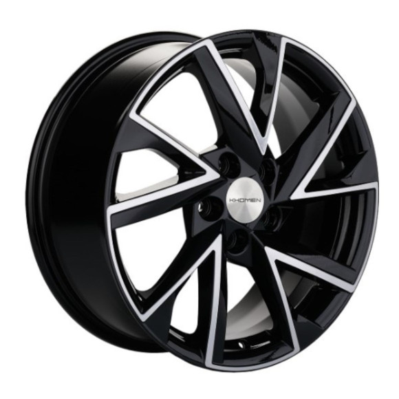 Диски Khomen Wheels 7x17/5x114,3 ET48,5 D67,1 KHW1714 (Sportage) Black-FP
