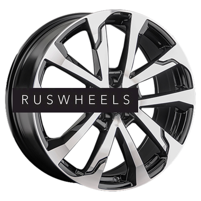 Диски Replay 7,5x19/5x114,3 ET45 D66,6 HV111 BKF (конус, C570)