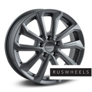 Диски Dezent R17 / 7J PCD 5x112 ЕТ 45 ЦО 57.1 KS graphite