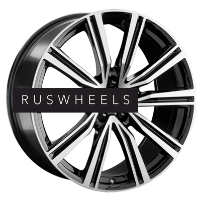 Диски Replay 9,5x21/5x114,3 ET47 D67,1 GS5 BKF (конус, C570)