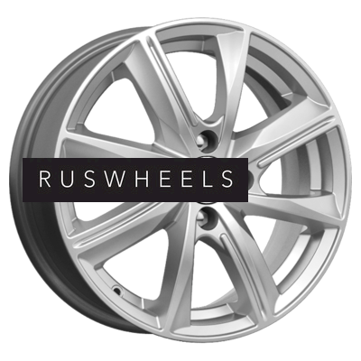 Диски КИК 6x15/4x100 ET50 D60,1 Арнар-оригинал (КС890) Сильвер SK