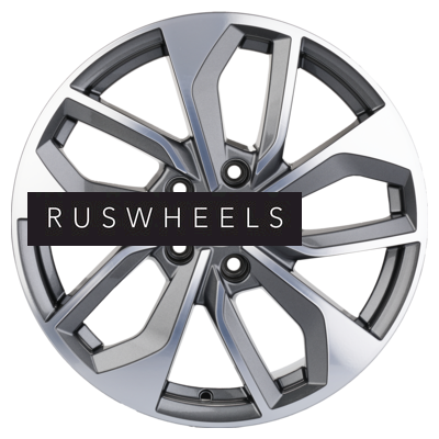 Диски Khomen Wheels 7x17/5x114,3 ET45 D60,1 KHW1703 (Changan CS55/CS75 FL) Gray-FP Диски Khomen Wheels 7x17/5x114,3 ET45 D60,1 KHW1703 (Changan CS55/CS75 FL) Gray-FP