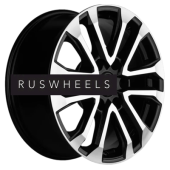Диски Khomen Wheels 7,5x18/6x139,7 ET38 D100,1 KHW1805 (Haval H5 (new)) Black-FP