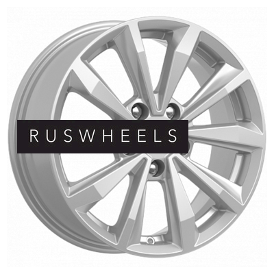 Диски КИК 6,5x16/5x112 ET46 D57,1 КС974 Сильвер