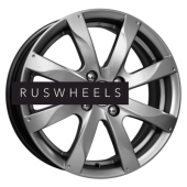 Диски КИК 6x15/4x100 ET45 D54,1 Джемини-оригинал (КС617) Дарк платинум