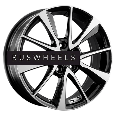 Диски Replay 8x18/5x114,3 ET55 D64,1 H129 BKF (конус, C570) Диски Replay 8x18/5x114,3 ET55 D64,1 H129 BKF (конус, C570)