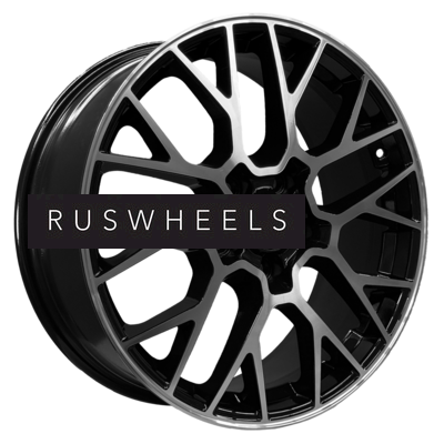 Диски Khomen Wheels 7x18/5x112 ET43 D57,1 KHW1818 (Kodiaq/Tiguan/Audi Q3) Black-FP Диски Khomen Wheels 7x18/5x112 ET43 D57,1 KHW1818 (Kodiaq/Tiguan/Audi Q3) Black-FP