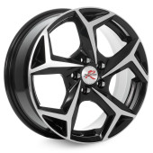 Диски XtrikeRST 6.5\R16 5*114.3 ET40 d60.1 BK/FP Диски XtrikeRST 6.5\R16 5*114.3 ET40 d60.1 BK/FP